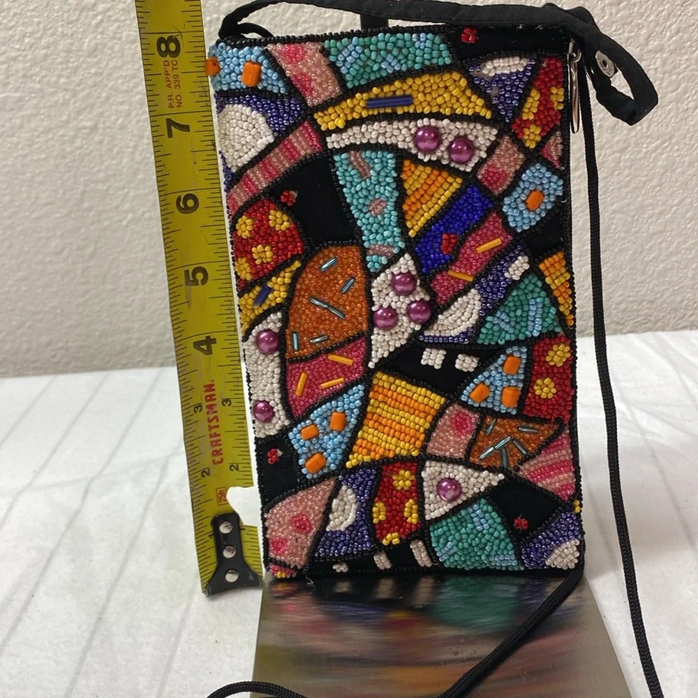 Brand: Bambu Trading Abstract Art Club Bag, 7.5-inch Width - Picture 6 of 7